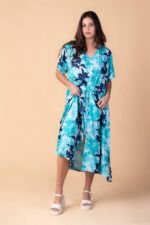 Vestido Largo Mabby Aqua - Imagen 2