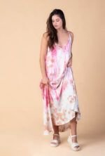 Vestido Largo Rita Pink