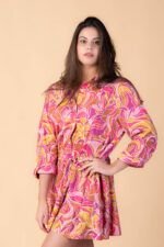 Vestido Corto Kathya Pink