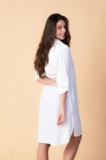 Camisa Midi Sara White - Imagen 2