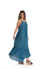 Vestido Largo África Indigo