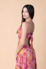 Vestido Largo Sophie Pink - Imagen 2