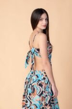 Vestido Largo Sophie Blue - Imagen 2