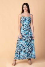 Vestido Largo Sophie Aqua