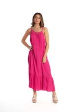 Vestido Largo África Fuchsia