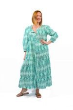 Vestido Largo Emma Aqua - Imagen 3