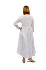 Vestido Largo Tesa White - Imagen 2
