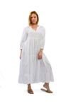 Vestido Largo Tesa White