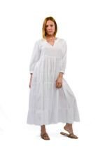 Vestido Largo Tesa White - Imagen 3