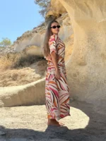 Vestido Largo Nicky Pink - Imagen 3