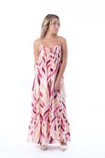 Vestido Largo África Red