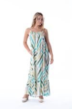 Vestido Largo África Green