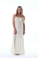 Vestido Largo África Ivory