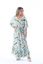 Vestido Largo Celine Green