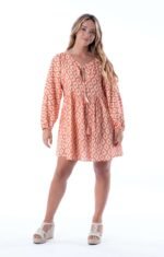 Vestido Corto Hera Coral