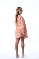Vestido Corto Hera Coral - Imagen 2