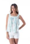 Top Lluna Aqua