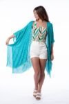 Kimono Rajni Aqua