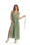 Vestido Largo Indira Green