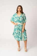 Vestido Corto Athenea Aqua