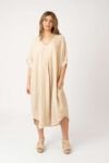 Vestido Corto Athenea Beige