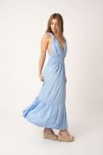 Vestido Largo Daisy Sky Blue - Imagen 2