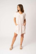 Vestido Corto Fresh Stripe - Imagen 2