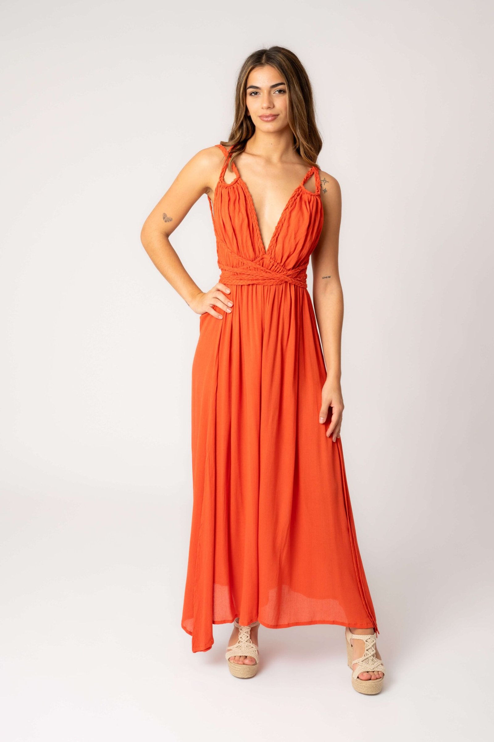 INDIRA TEJA 1 Vestido Largo Indira Teja - Imagen 1