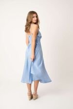 Vestido Largo Inti Sky Blue