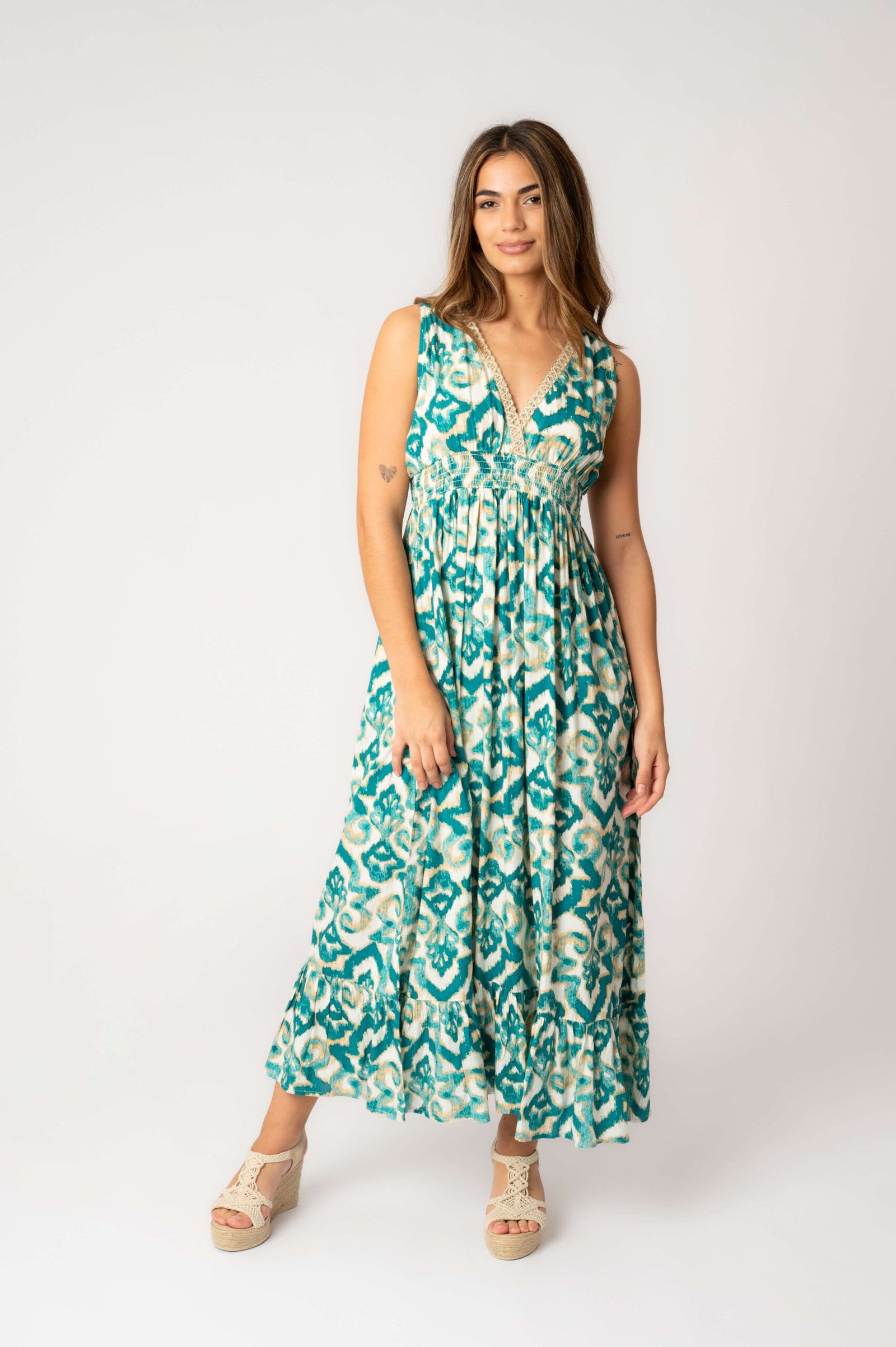 JASPREED AQUA 2 Vestido Largo Jaspreed Aqua - Imagen 1