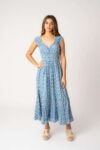Vestido Largo June Blue