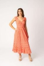 Vestido Largo June Red