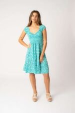 Vestido Corto Lisa Green