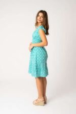 Vestido Corto Lisa Green - Imagen 2