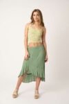Falda Midi Malena Green