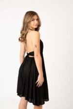 Vestido Corto Mikonos Black - Imagen 2