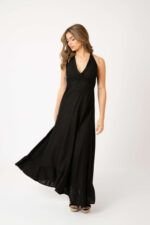Vestido Largo Nerea Black - Imagen 2
