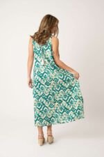 Vestido Largo Pilar Aqua - Imagen 2