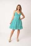 Vestido Corto Rose Aqua