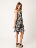 Vestido Corto Rose Black