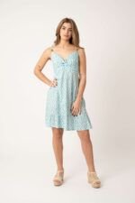 Vestido Corto Rose Blue