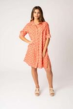 Camisa Midi Sara Red