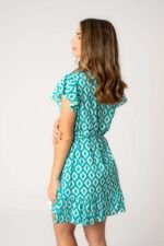 Vestido Corto Sunrise Aqua - Imagen 2