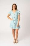 Vestido Corto Sunrise Blue