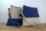 Bolso Bicolor Montecarlo Blue - Imagen 2