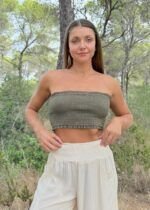 Top Bustier Caqui - Imagen 2