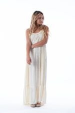 Vestido Largo África Ivory - Imagen 3