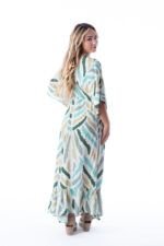 Vestido Largo Celine Green - Imagen 2