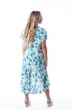 Vestido Corto Corina Aqua - Imagen 2