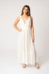 Vestido Largo Daisy White